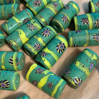 Green Mille Fiori Bead