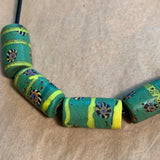 Green Mille Fiori Bead