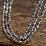 Thai Silver Stamped Beads