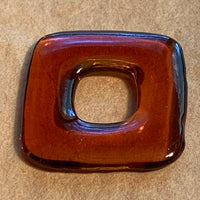 Amber Glass Square Donuts