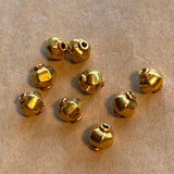 18 Kt Gold Beads, India