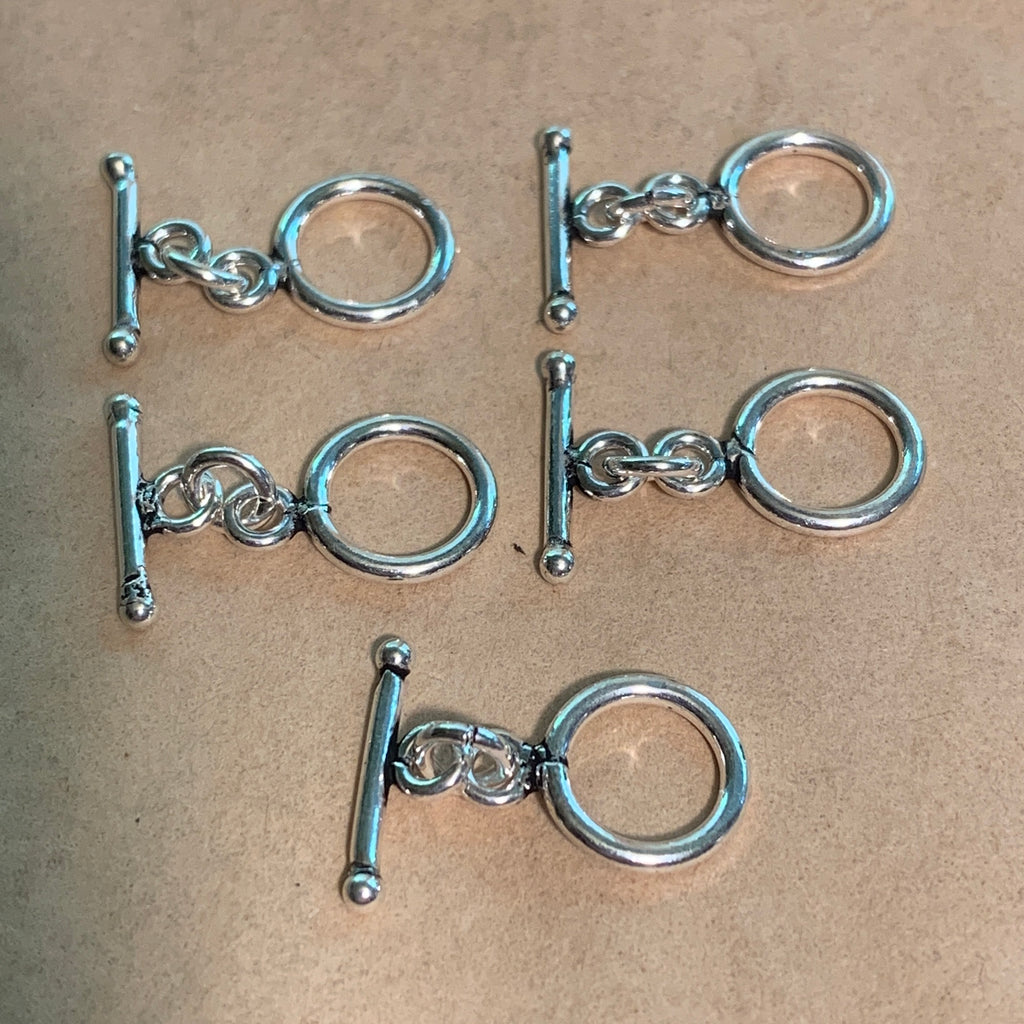 5 Sterling Silver Toggle Clasps