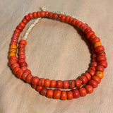 Bright Orange-Red Padre Beads