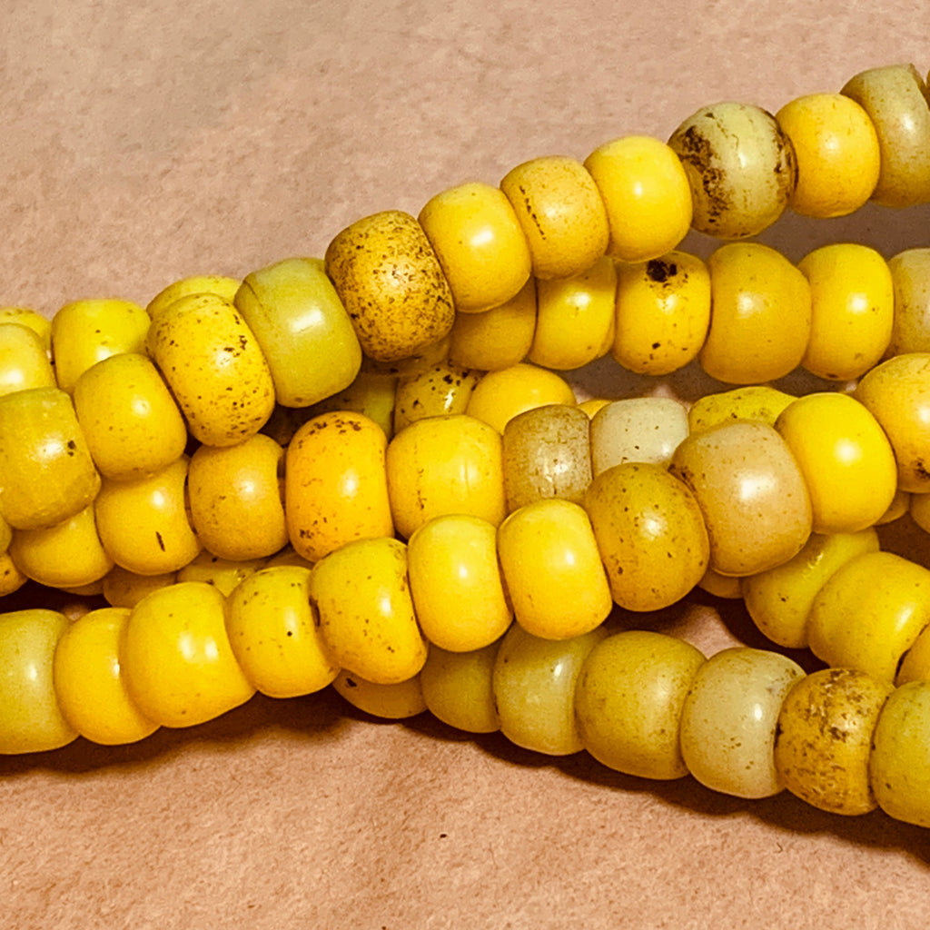 Bright Yellow Padre Beads