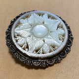 Vintage Mother of Pearl Brooch, Israel
