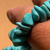 Large Turquoise Chips Beads