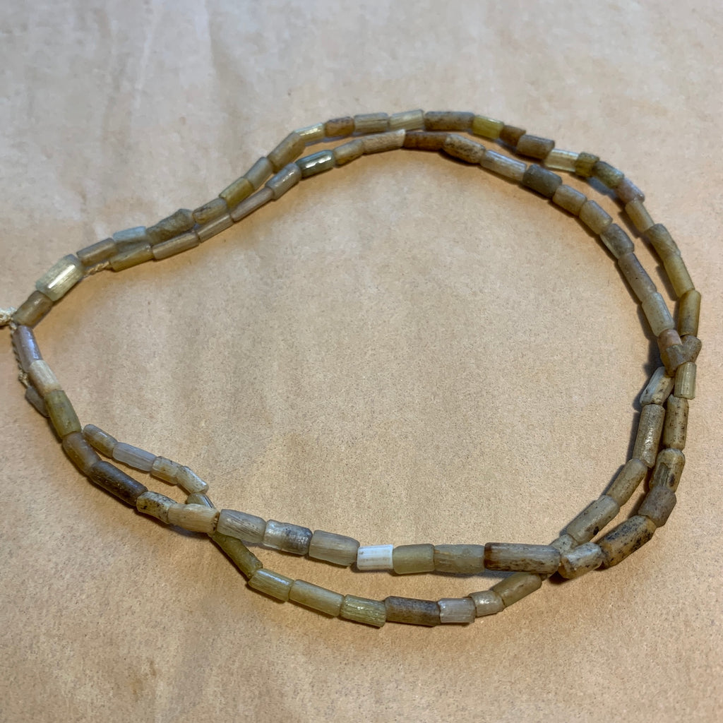 Ancient Egyptian Yellow Glass Beads