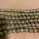Small Cast Brass Beads, Ghana