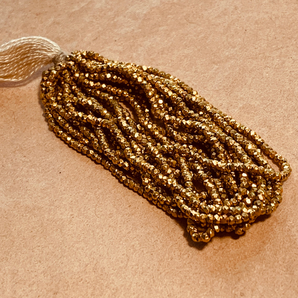 French Steel Cuts, Antique Gold Size P4