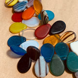 Czech Pressed Glass Wedding Beads