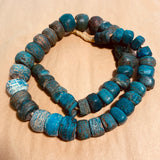 Rare Blue Hebron Beads