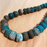 Rare Blue Hebron Beads