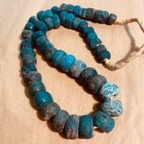 Rare Blue Hebron Beads