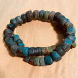 Rare Blue Hebron Beads