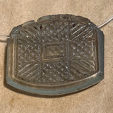 Antique Pressed Glass Pendant