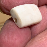 5 Antique Shell Beads, Nigeria