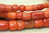 Strand of Rare Antique Nigerian Coral Beads