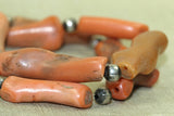 Strand of cool Moroccan Branch Coral Beads