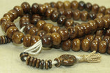 Bone Buddhist Prayer Beads from Tibet