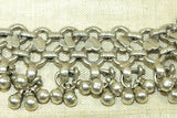 Antique Silver Anklet from India