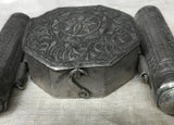 Large Antique Prayer Box Pendant from India