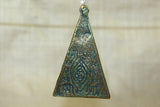 Brass Buddha pendant from Thailand