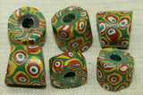 Psychedelic Millefiori Glass Beads