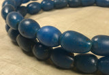 Antique Capri Blue African Trade Beads