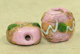 Pink Tabular Italian Wedding Cake Bead