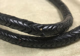 Black Antique Czech Snake Beads