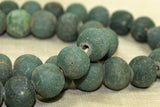 Strand of Wonderful Teal Majapahit Beads