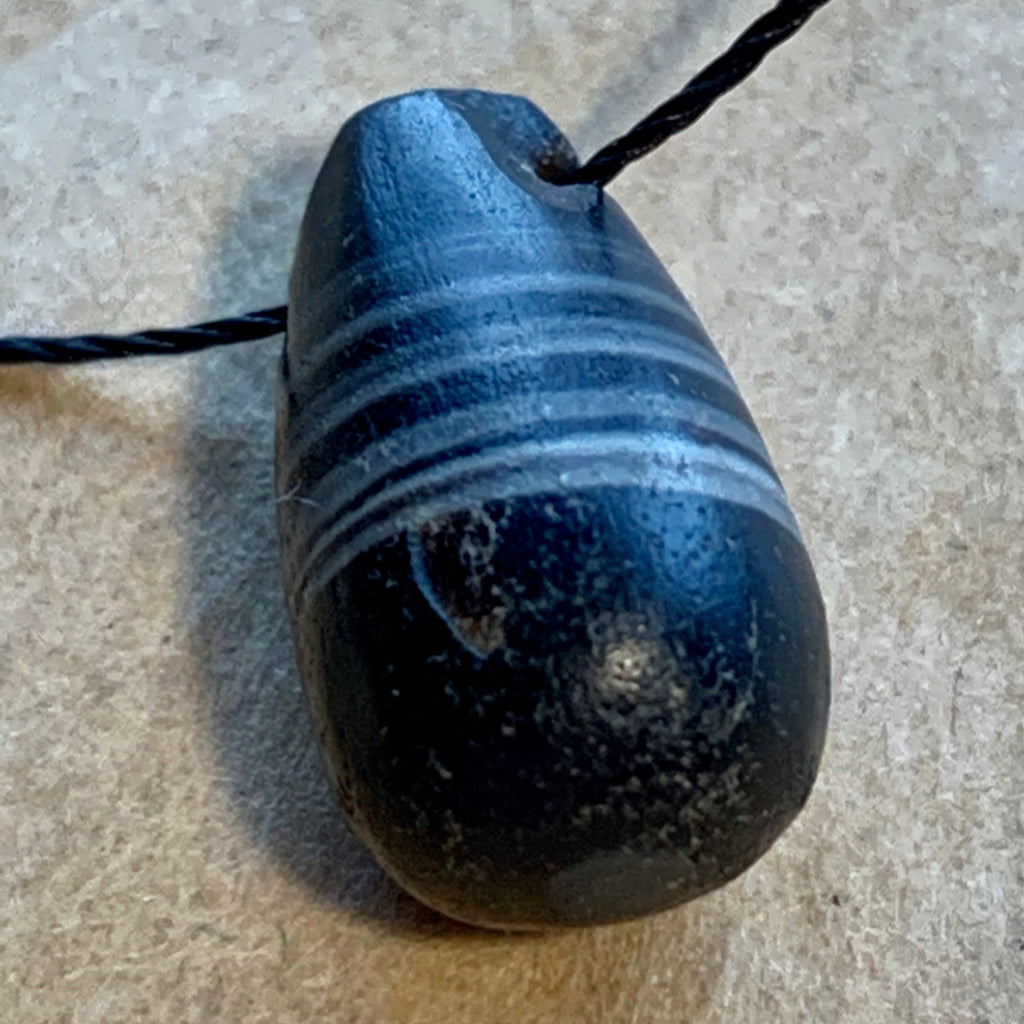 Ancient Agate Teardrop, Burma