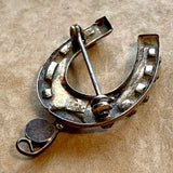 Vintage Horseshoe Brooch