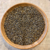 Steel Cut Beads from France: Silver & Bronze Mix