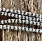Thai Silver Small Pinched Beads