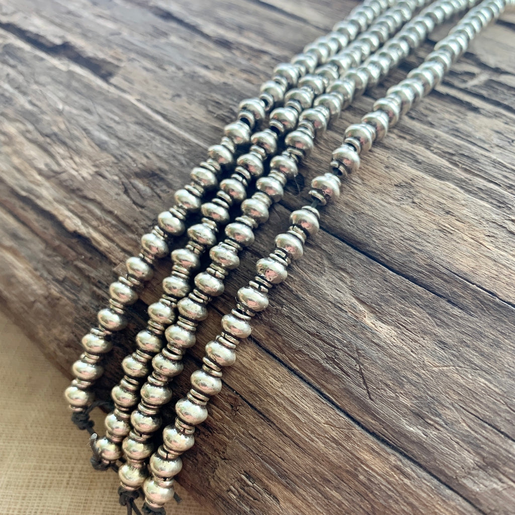 Thai Silver Collar Beads
