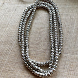 Thai Silver Large Stamped Beads