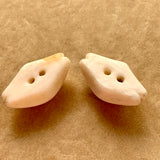 Pair of Shell Buttons, Mali