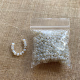 7° Vintage Venetian Milk Glass Seed Beads