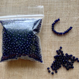 9° Vintage Venetian Cobalt Blue Seed Beads