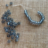 Vintage French 9º Blue-Grey Seed Beads