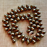 Brownish Briolette-Style Pearls