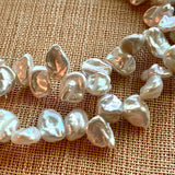 Strand of Gorgeous 7mm Kieshi Pearls
