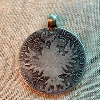 Ethiopian Coin Pendant, St. Theresa