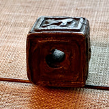 Larger Antique Chinese Silver Cube