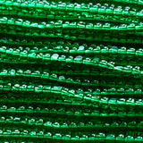 13º Transparent Emerald Green Charlotte-Cuts