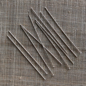 22gg Sterling Silver 2" Headpins