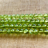 Small 5mm Round Peridot beads