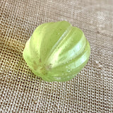 Jonquil Vaseline Melon Bead