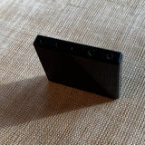 1920's Jet Glass 5-Strand Component